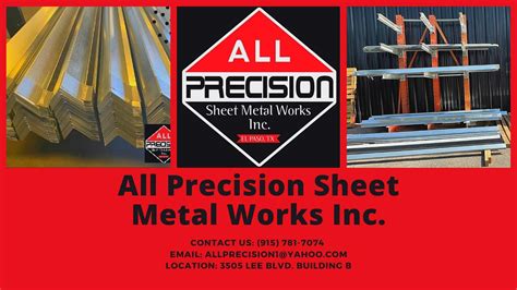 all precision sheet metal works el paso|all precision sheet metal works.